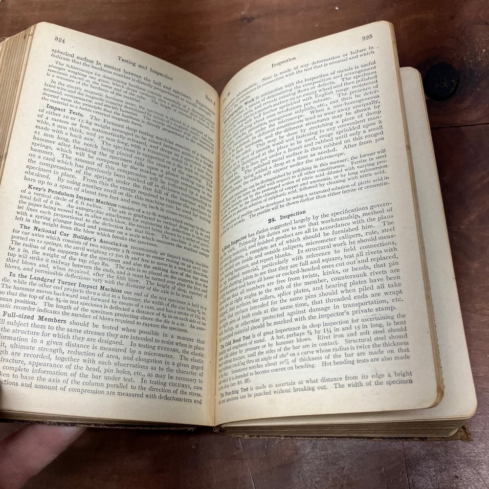 American Civil Engineers' Pocket Book Merriman 1916 Third Ed. John Wiley & Sons - Picture 7 of 11